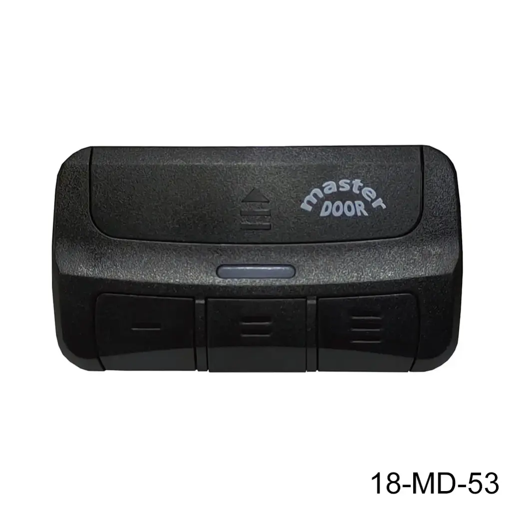 [18-MD-53] Control Remoto MD-Clicker, acepta frecuencia 315, 390 y Segurity+2.0 para los multifrecuencia, 3-Teclas. JohTX538