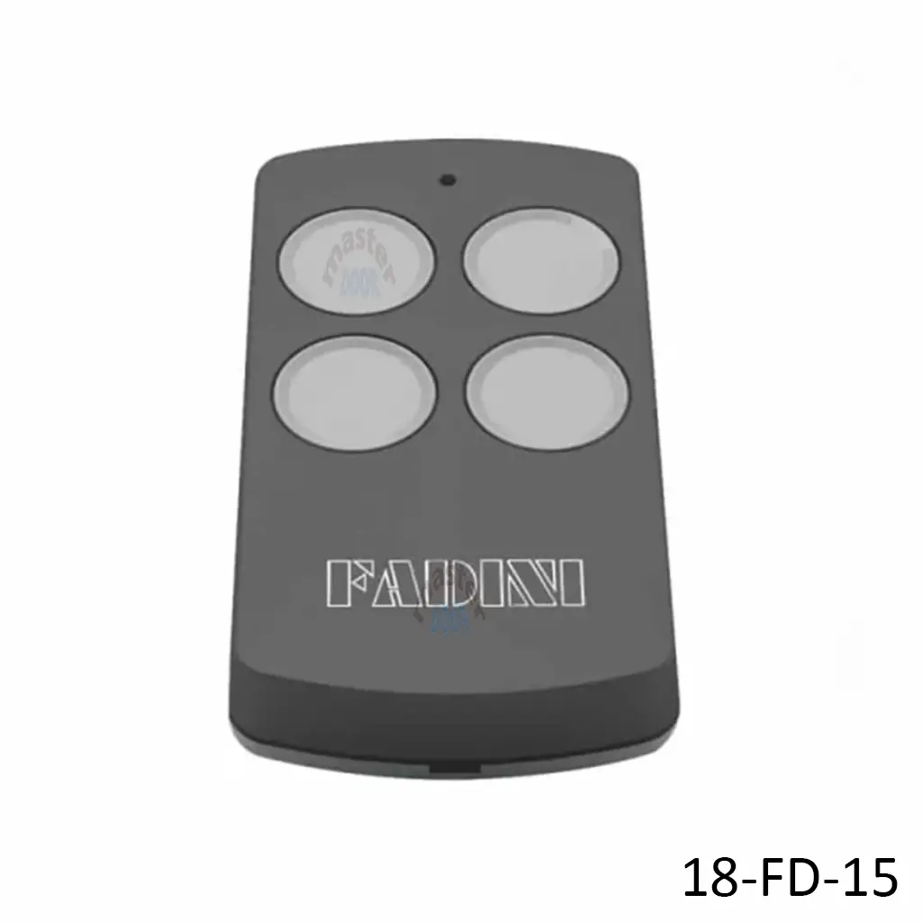 [18-FD-15] Control Remoto VIX53/4TR, F-868Mhz, color Gris, para receptor VIX53/1R y VIX53/2R. FD