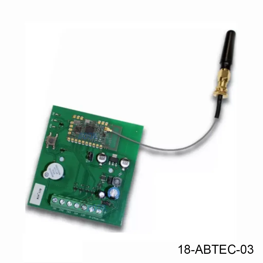 [18-ABTEC-03] Control remoto/Transmisor de 4 canales con antena exterior Link-T4E, hasta 5K de transmisión didireccional