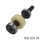 Corona de Plastico con flecha y Baleros para operador SG-300