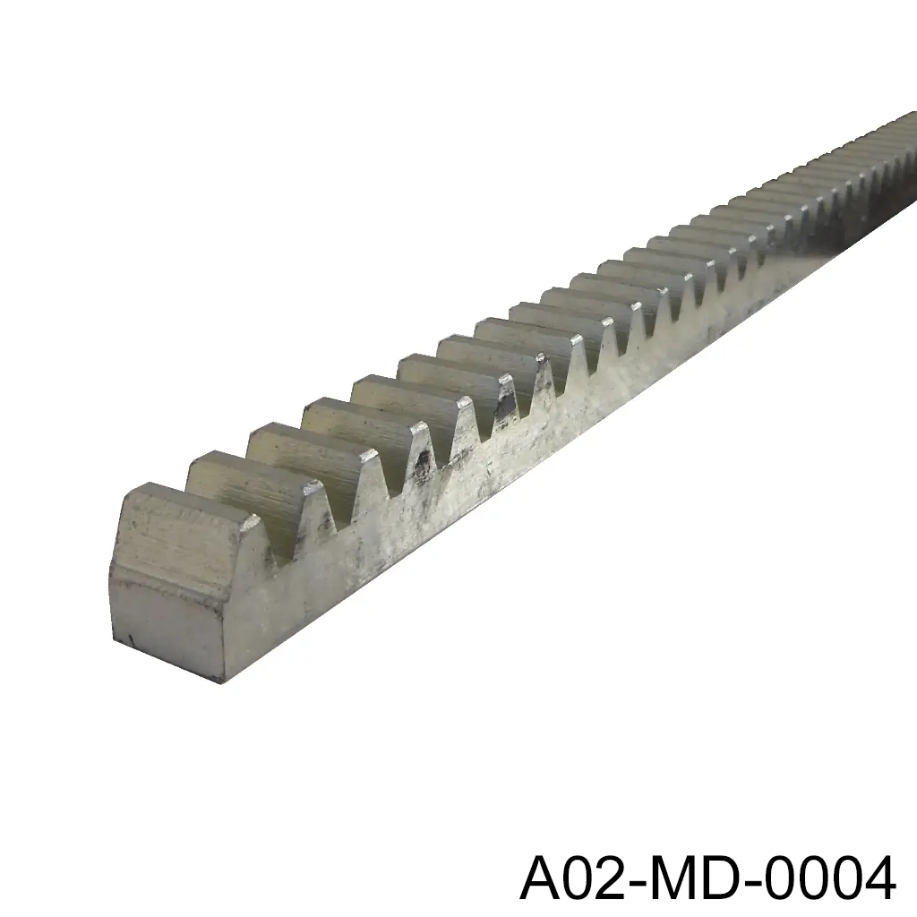 [A02-MD-0004] Cremallera 22mm X 22mm X 2-Metros de Largo Acero Galv.