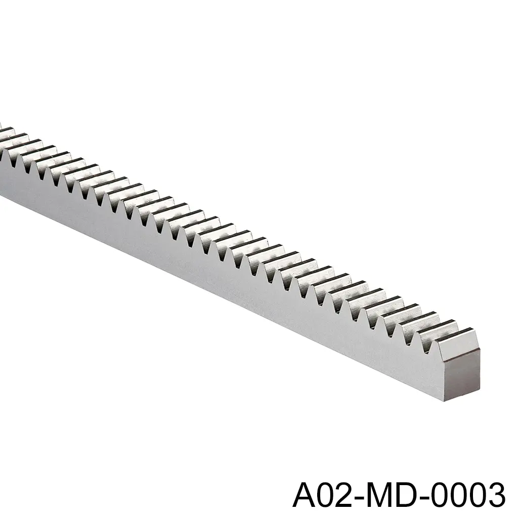 [A02-MD-0003] Cremallera 30mm X 30mm X 1-Metro de Largo Acero Galv