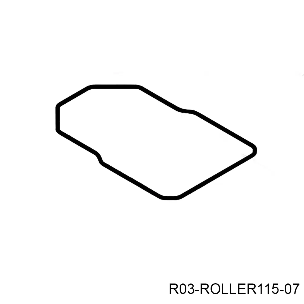 [R03-ROLLER115-07] Empaque (Junta) para Estator del Motor Roller 115/24V