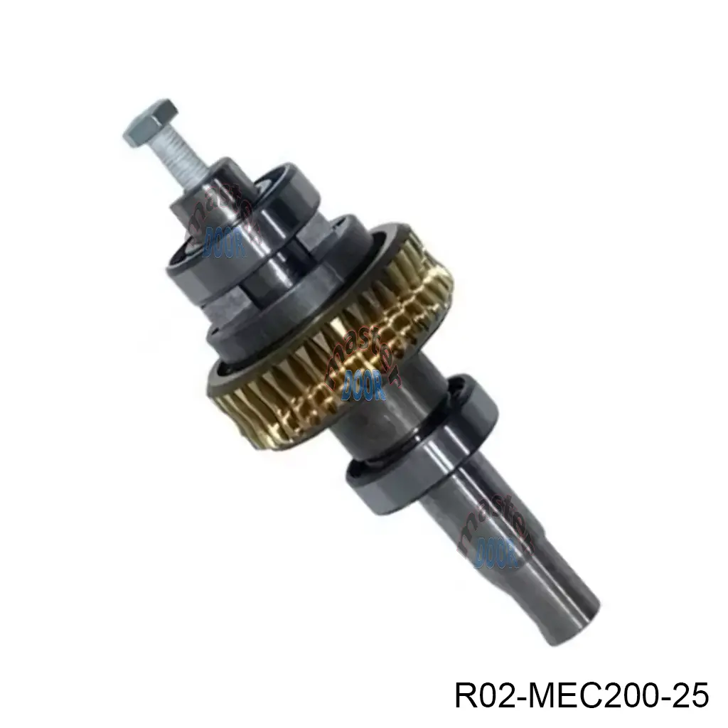 [R02-MEC200-25] Flecha completa para Transmision del MEC-200..(flecha, corona, Baleros, cuña etc.)