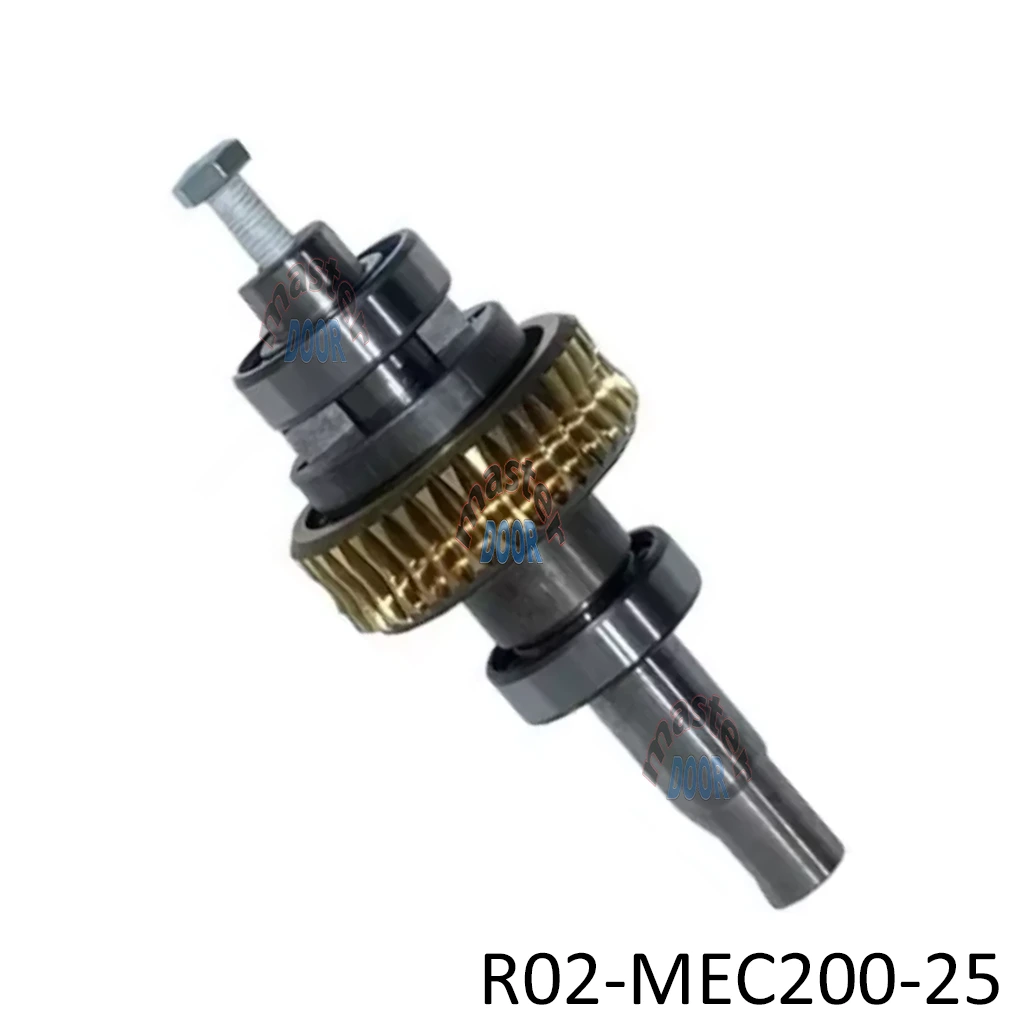 [R02-MEC200-25] Flecha completa para Transmision del MEC-200..(flecha, corona, Baleros, cuña etc.)