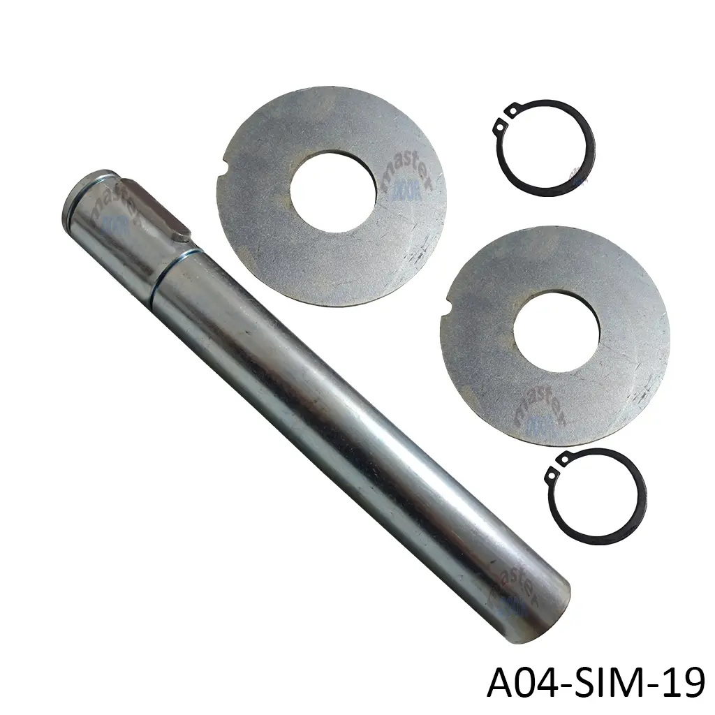 Flecha de 100mm para Freno RBS-1-40, 600kg, Ø4", Ced40. Sim