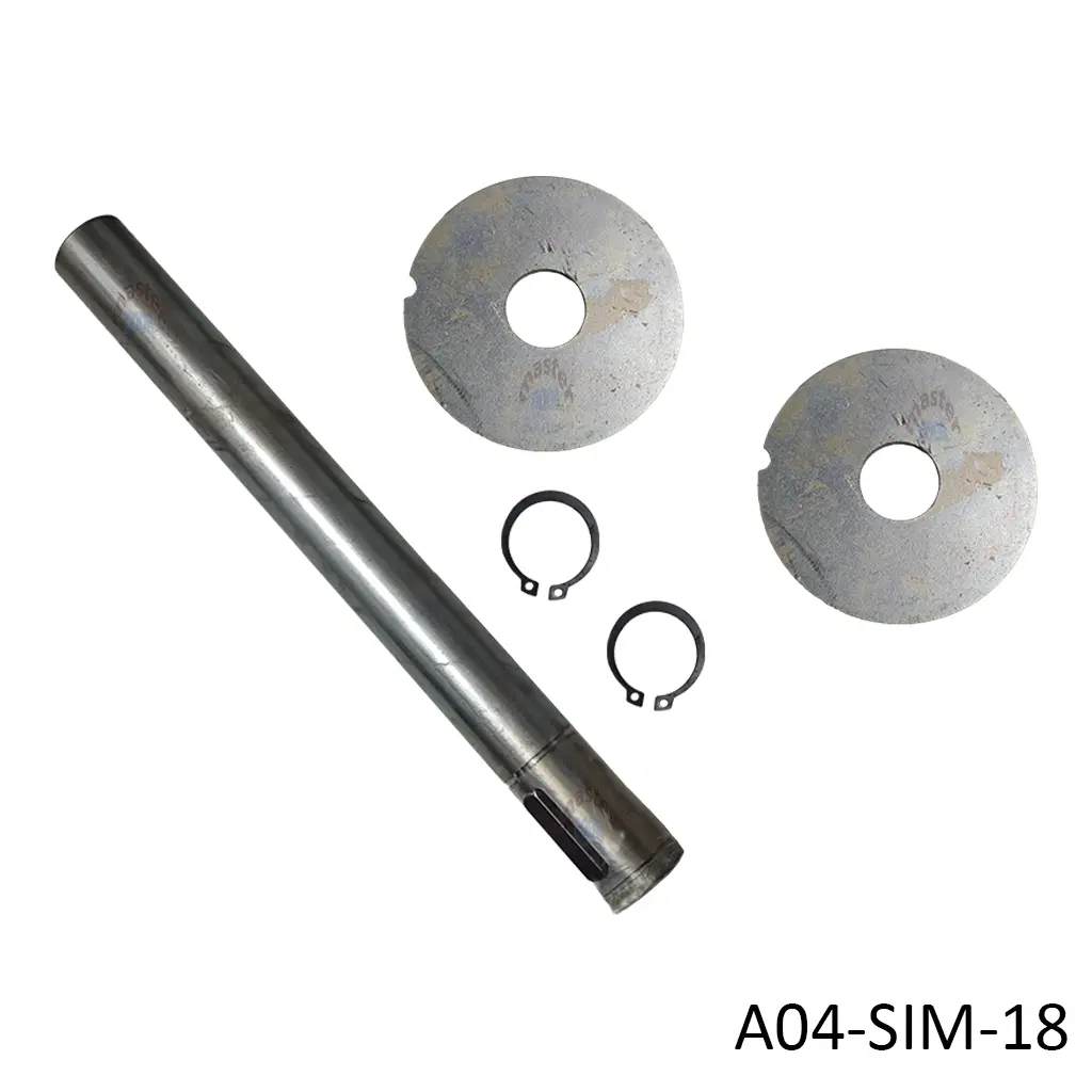 [A04-SIM-18] Flecha de 107mm para Freno RBS-1-30, 350kg, Ø4", Ced30. Sim