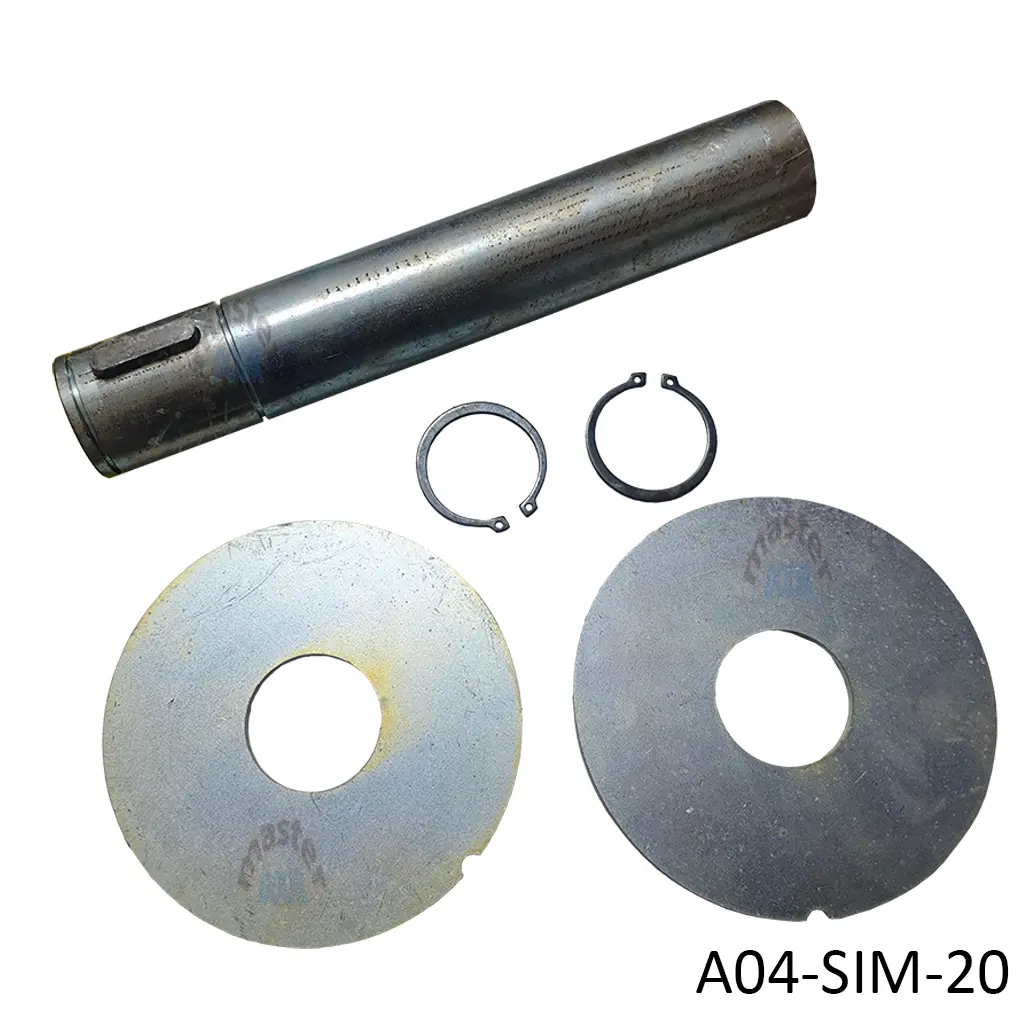 Flecha de 155mm para Freno RBS-1-50, 1000kg, Ø6", Ced30. Sim