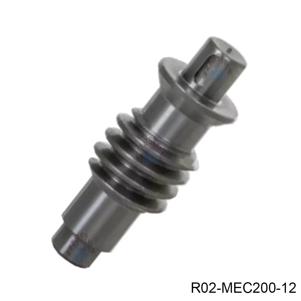 [R02-MEC200-12] Flecha sin fin de la transmision del MEC-200..(con su cuña 6x6x15 y rondana)