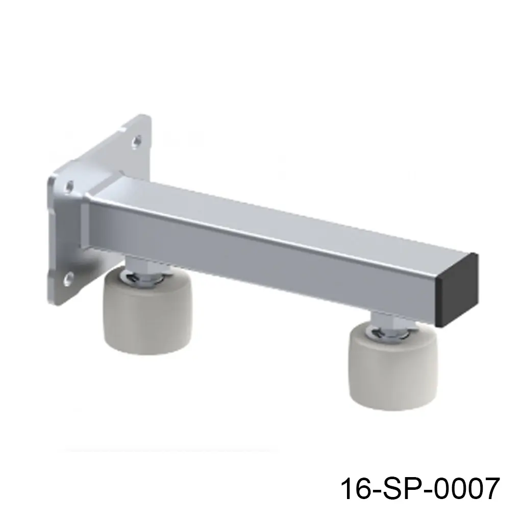 Guia Ajustable 2-Rodillos, 120mm Grande.