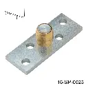 Guia Inferior con Base y Rodillo de Laton, base 11cm, Rodillo Ø25mm ext. A-794