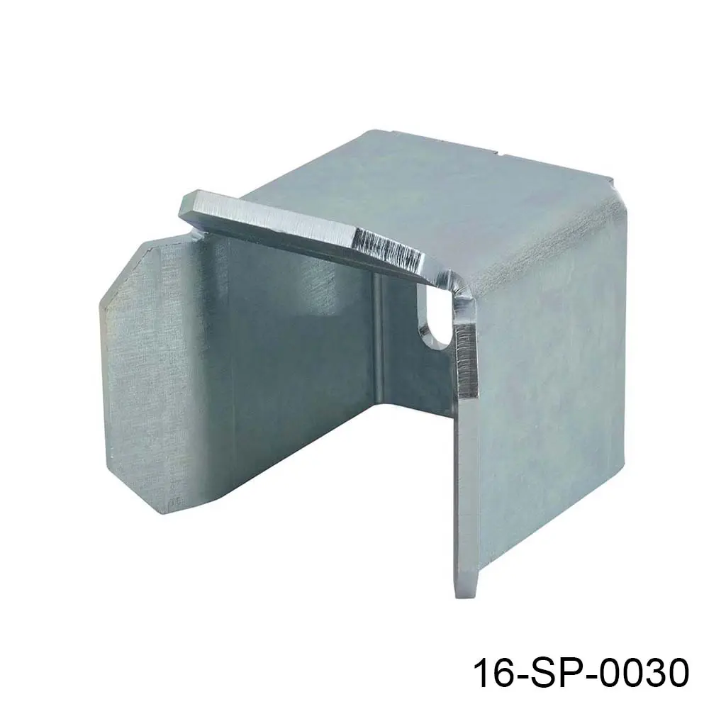 Guia superior/Inferior, para hoja corrediza, 50mm interior, 55mm fondo, gruesor 4mm con ranuras para ajustarse. A-468.40