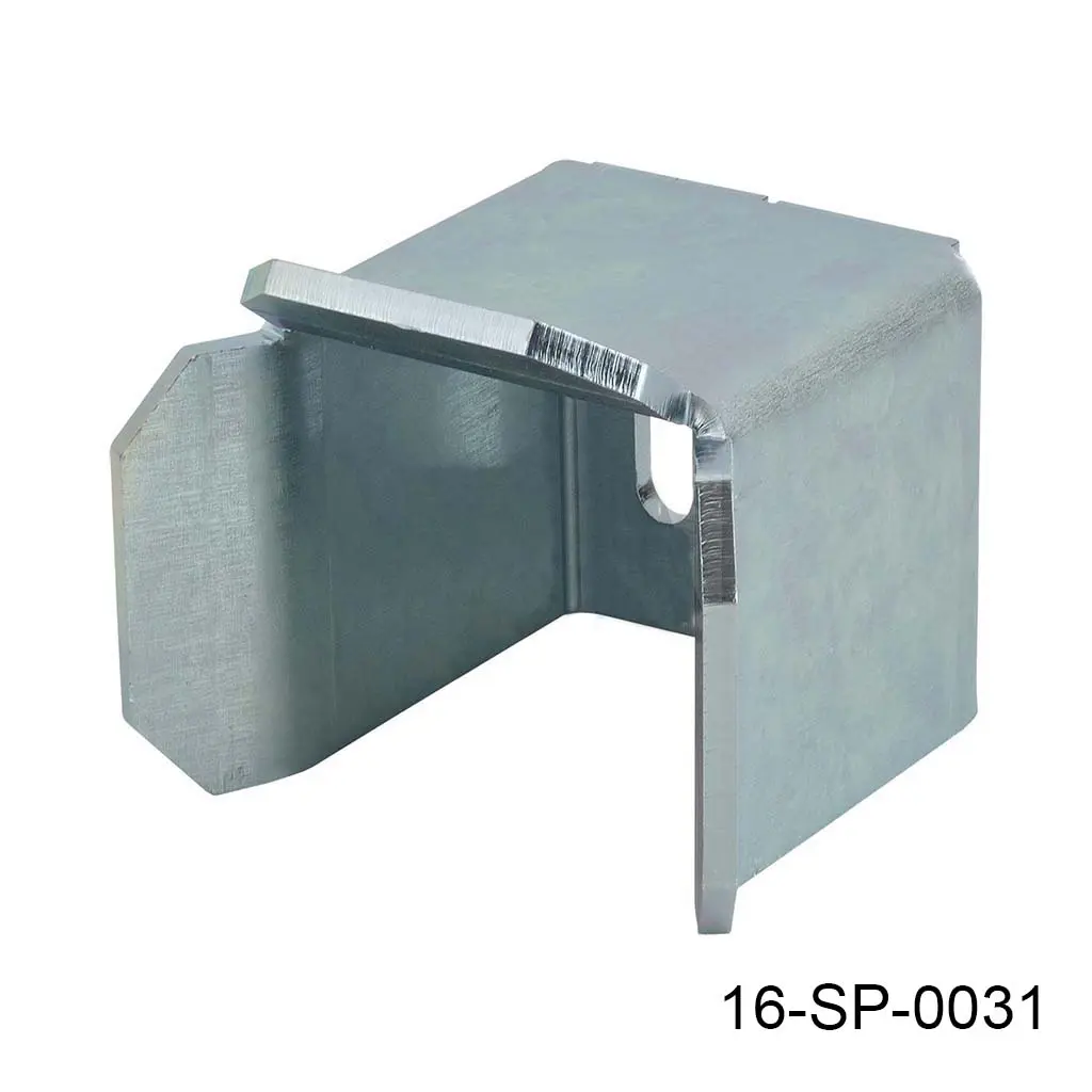 Guia superior/Inferior, para hoja corrediza, 60mm interior, 65mm fondo, gruesor 4mm con ranuras para ajustarse. A-468.50