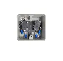 Interruptor de llave (Key switch SW-01), con Micro COM-NO-NC, Incluye 3 llaves, para Op. Cortina Oculto CM y otros