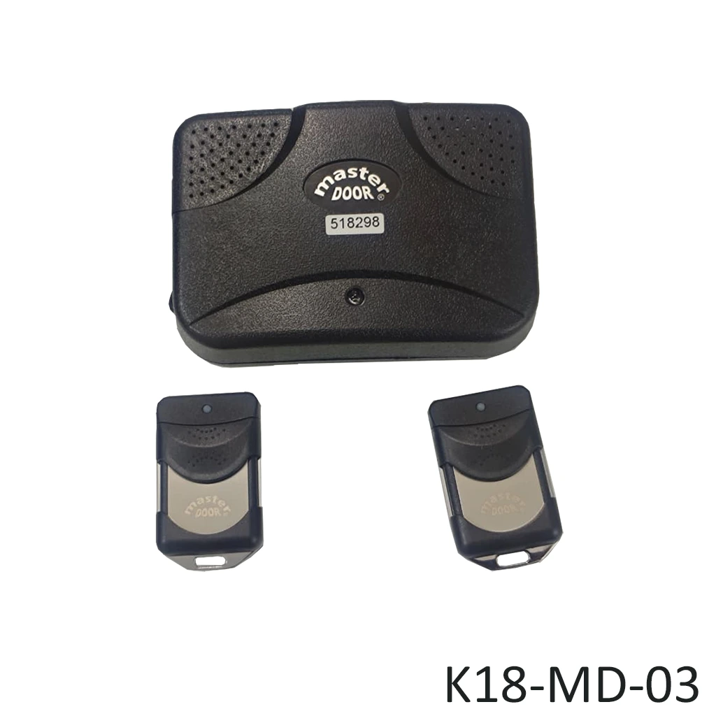 [K18-MD-03] KIT Receptor para Op. Cortina Lateral RD, 120V, F433 (incluye 2 controles). QI