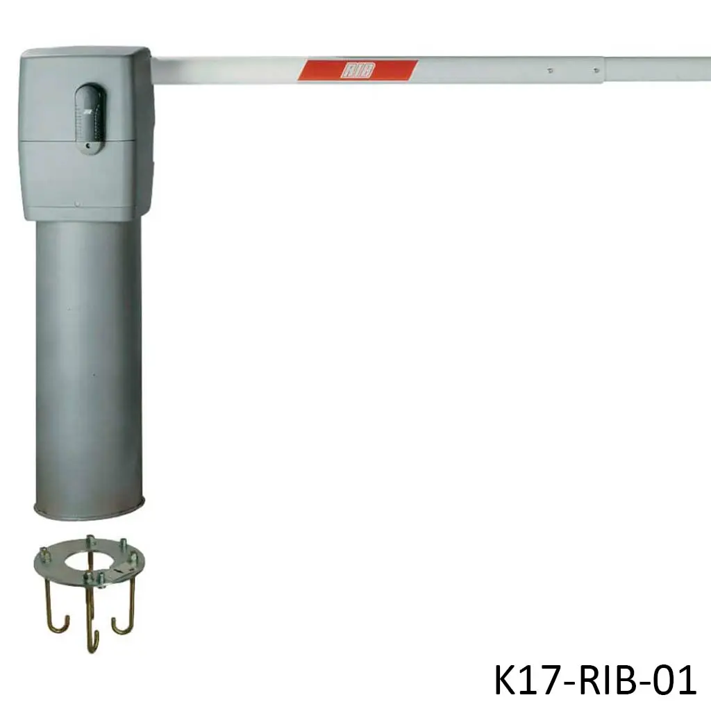 [K17-RIB-01] Kit Barrera PRESIDENT 120V / 24V, Pluma de 4.0m integrada dentro de la caja.