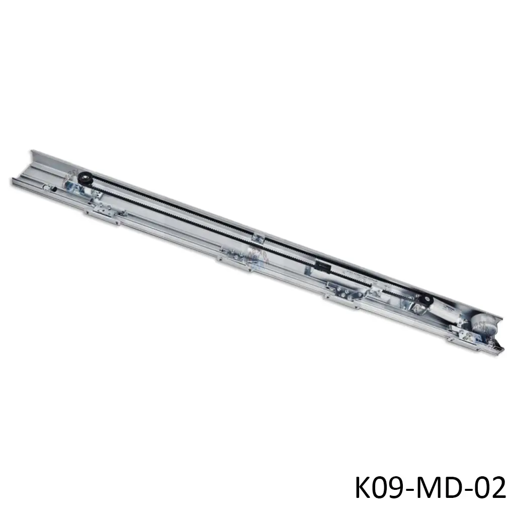 [K09-MD-02] Kit Cabezal Asiático MD-SPACE, SP-280 para 4.4m, para 2-Hojas, Dif. Perfil de 15cm x 11cm y Cubierta de 17.6cm