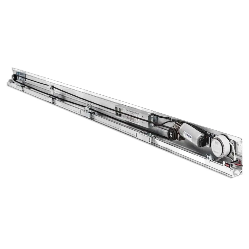 [K09-MD-03] Kit Cabezal Asiático MD-SPACE, SP-SL280 para 6.0m, para 2-Hojas, Dif. Perfil de 7cm x 14.3cm y Cubierta de 10.6cm