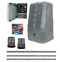 Kit Cremallera MEC-200 1.5 hp 220V Trif. Cap. de Arrastre 2000K. Incluye: 6m cremallera, 1-Cerebro Elpro37, Receptor y 2 Controles F-868Mhz. FD