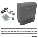 Kit Cremallera Op. SG-1500-AC.....con 6m de Cremallera (127V) 1500Kg Arrastre