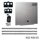 Kit Cremallera SUPER-8000 FAST 4.0 hp 220V Trif. Cap. de Arrastre 8000K. Con 6m cremallera y Botonera