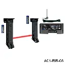 Kit Fotoceldas NO TOUCH868, Alcance 20m via radio, 10m infrarroja, Inalambricas. Incluye Tarjeta NO TOUCH868, Antena y Pilas. Diseñas para Puertas Ascendentes