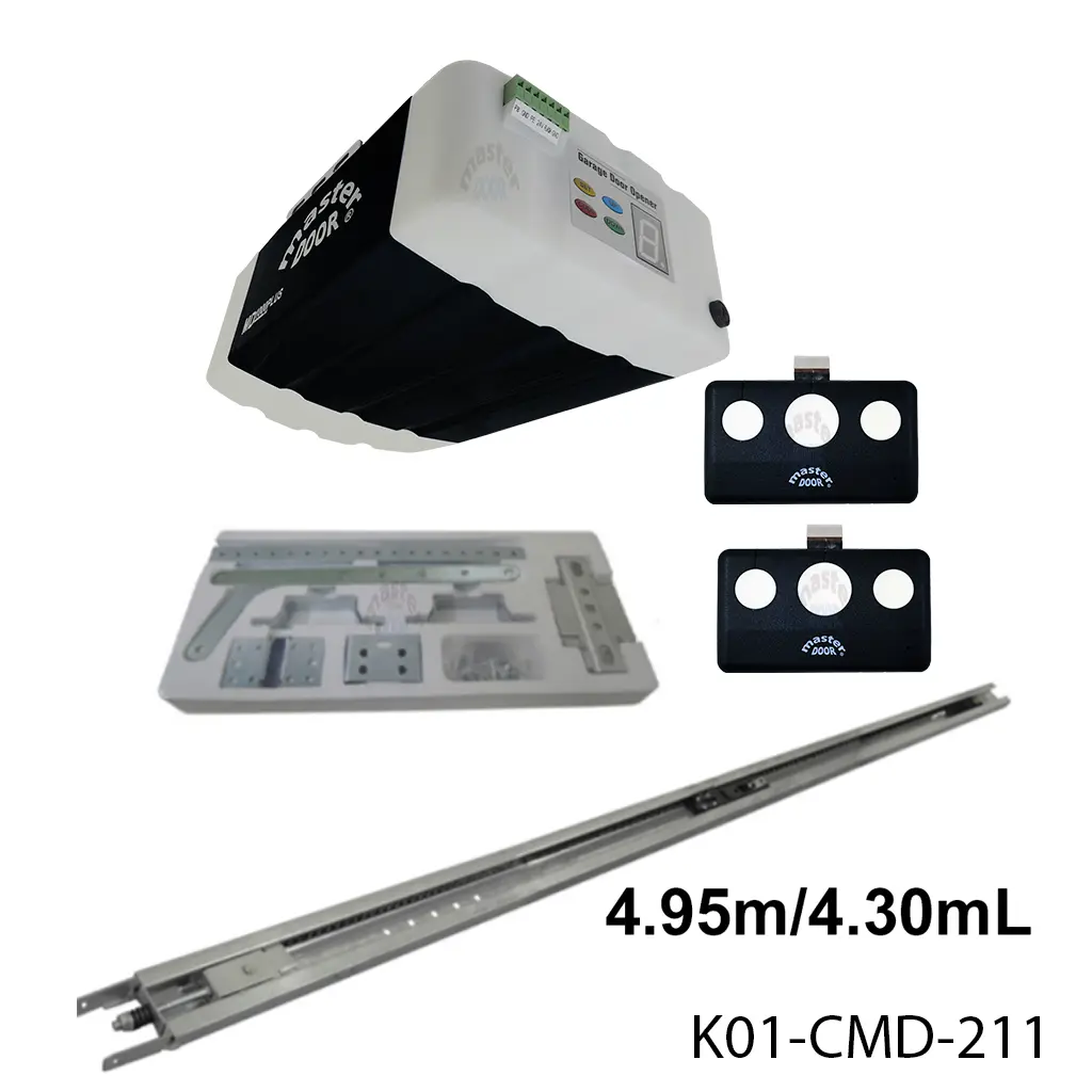[K01-CMD-211] Kit MD-1000 PLUS con Riel C para Banda de 4.95 / 4.30 mto. apertura, con opción Wifi, mediante una usb No incluida.