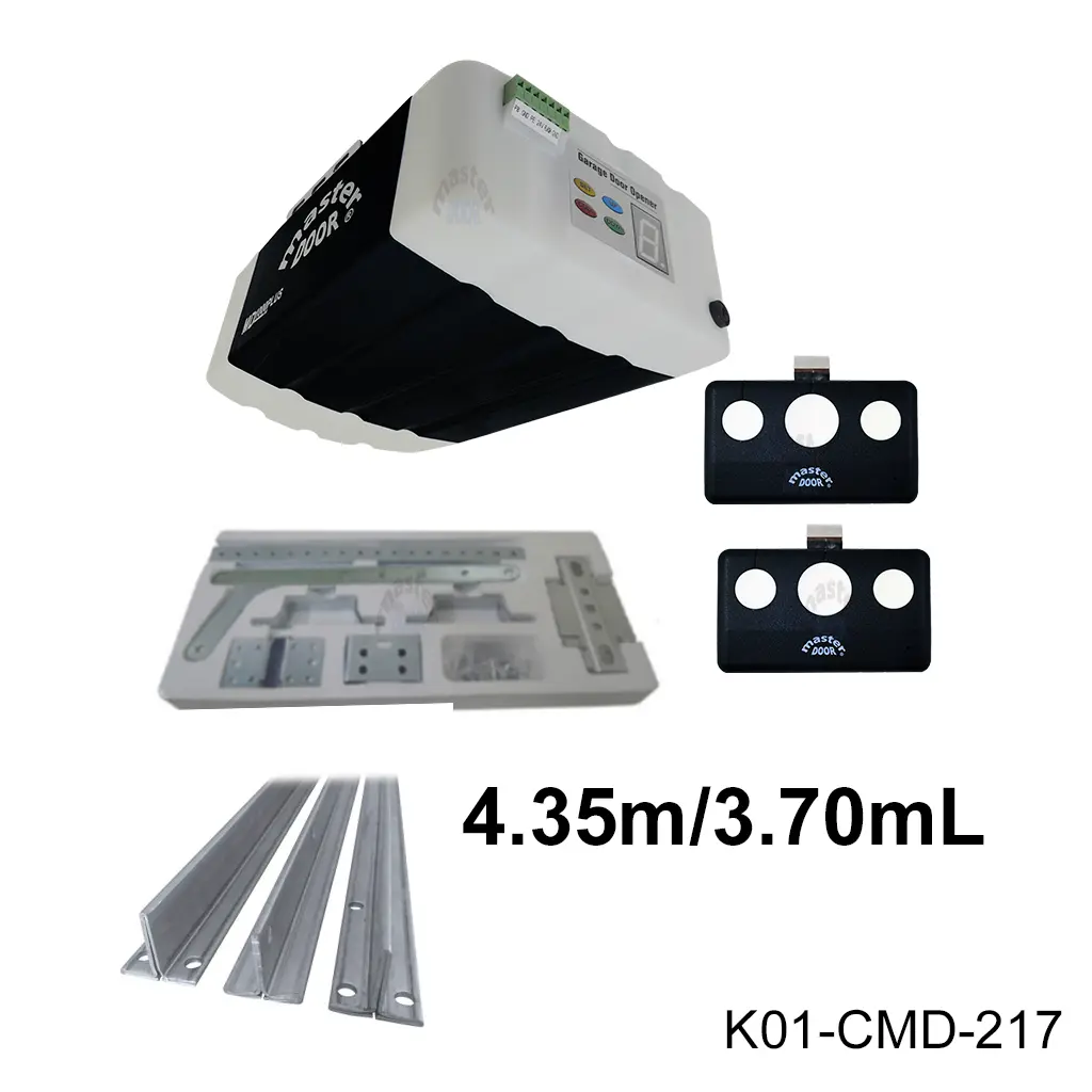 Kit MD-1000 PLUS con Riel T para Cadena de 4.35 / 3.70 mto. apertura