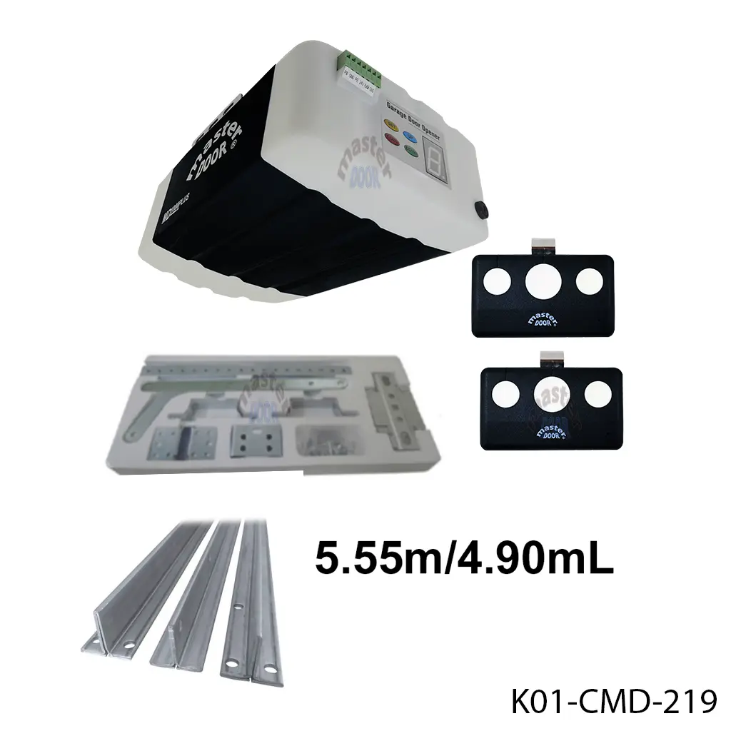 Kit MD-1000 PLUS con Riel T para Cadena de 5.55 / 4.90 mto. apertura