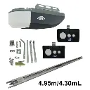 Kit MD-1000 con Riel C para Cadena de 4.95 / 4.30 mto. apertura