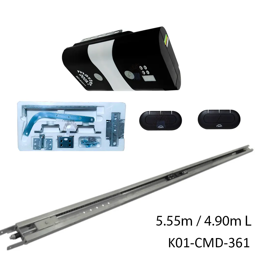 [K01-CMD-361] Kit MD-ADVANCED con Riel C para Banda, de 5.55 / 4.90 mto. apertura, incluye Bateria de Respaldo