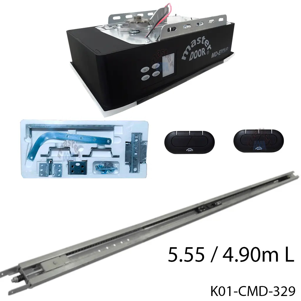 Kit MD-ESPEJO con Riel C para Cadena de 5.55 / 4.90 mto. apertura
