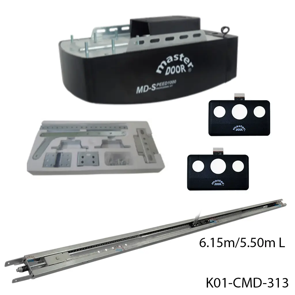 Kit MD-SPEED 1000 con Riel C para Banda, de 6.15 / 5.50 mto. apertura