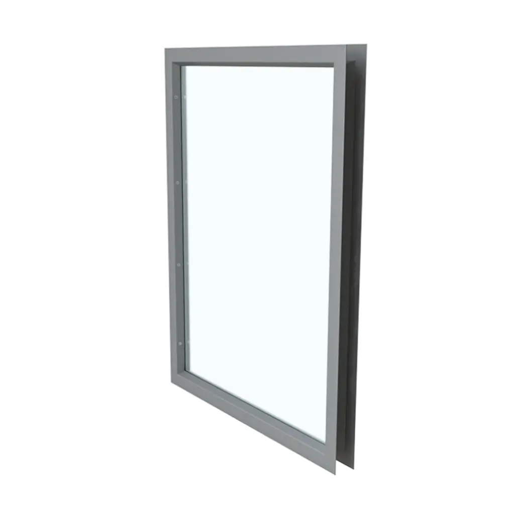 Kit Mirilla de 60cm x 80cm, Incluye Marco Metalico y Vidrio Transparente Templado de 6mm