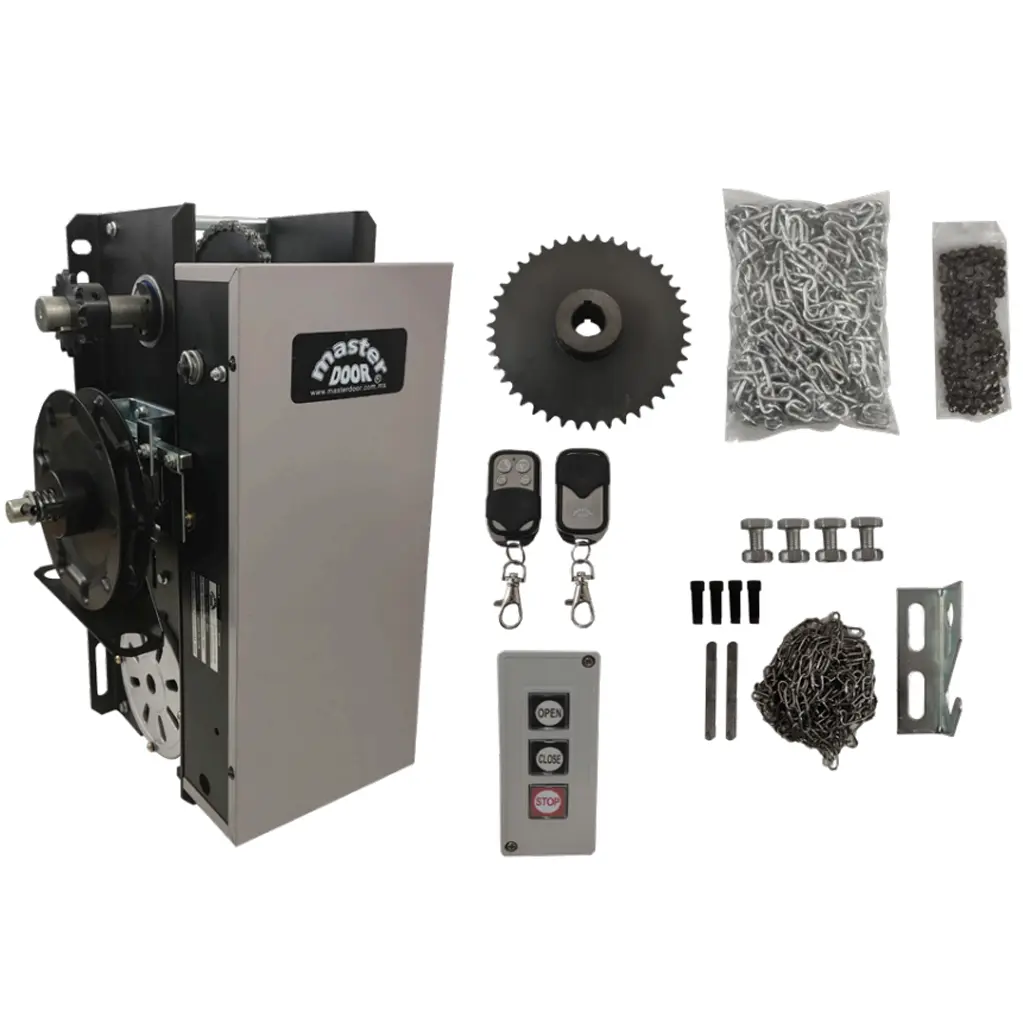 Kit Op. Cortina CH-5011AC , 1/2HP 115V.....kit caja, Incluye 2-Control y Botonera (Open, Close, stop)