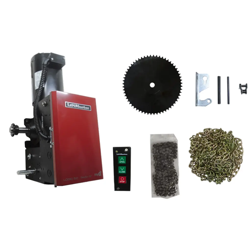 Kit Op. Cortina GH-203L5-R, 2HP 220V 3F.....kit caja, Incluye Fotoceldas de Seguridad