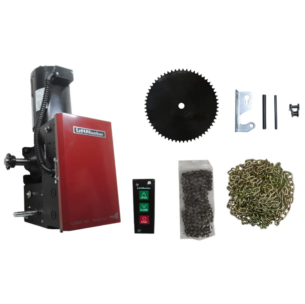 Kit Op. Cortina GH-303L5-R, 3HP 220V 3F.....kit caja, Incluye Fotoceldas de Seguridad