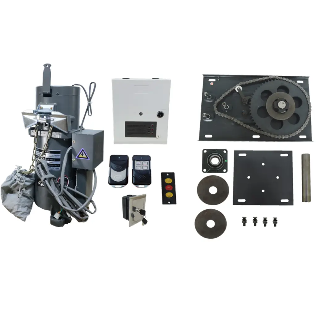 Kit Op. Cortina Lateral RD-1500 220V, 3F, para 1500K, 60Hz, requiere Tubo 6"Ø, con Base y Botonera. QI