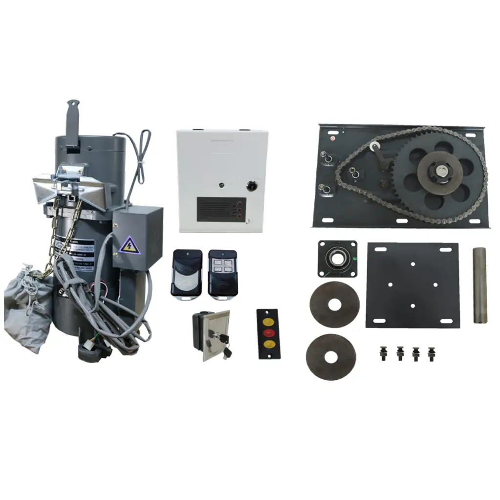 Kit Op. Cortina Lateral RD-2000 220V, 3F, para 2000K, 60Hz, requiere Tubo 8"Ø, con Base y Botonera. QI