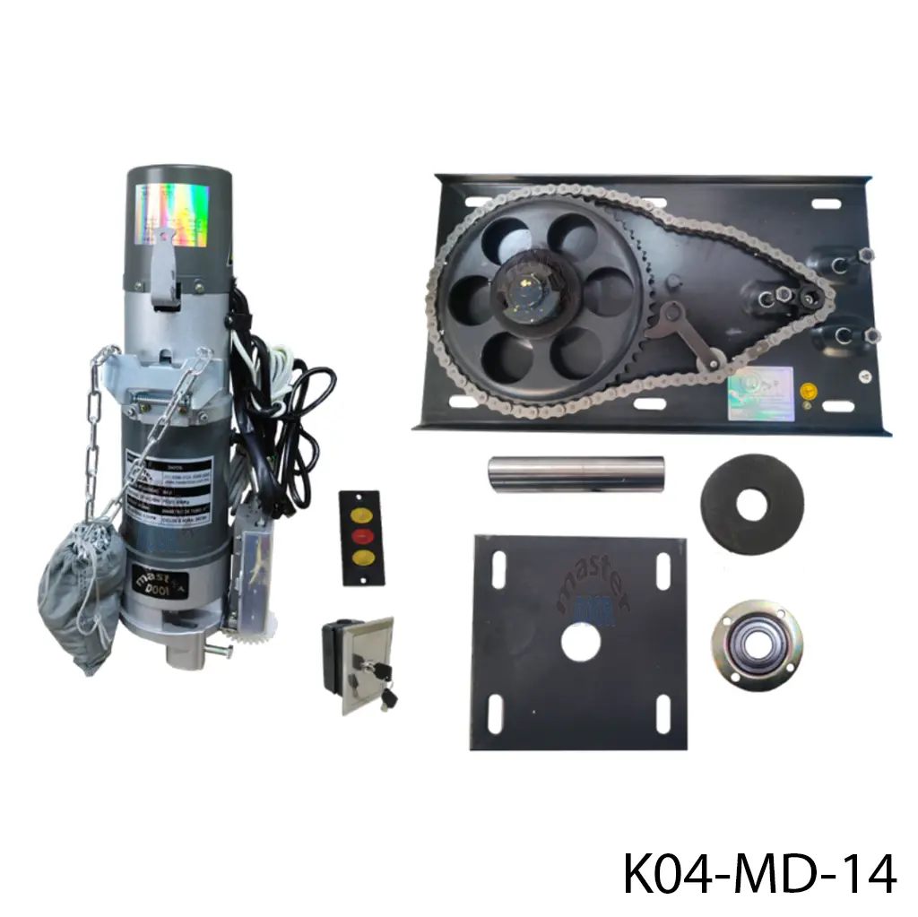 Kit Op. Cortina Lateral RD-600 120V para 600K, 60Hz, requiere Tubo 4"Ø, con Base y Botonera. QI