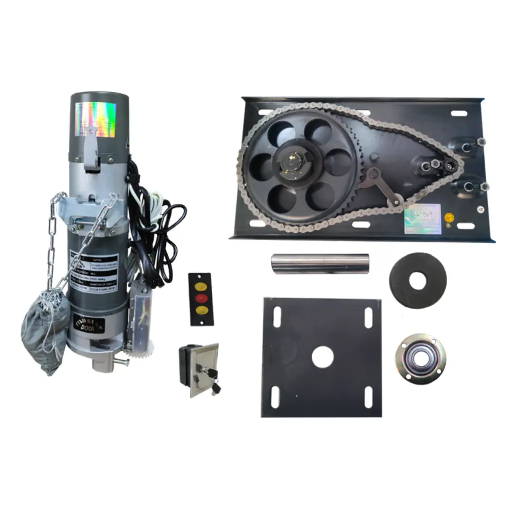 Kit Op. Cortina Lateral RD-600 120V para 600K, 60Hz, requiere Tubo 4"Ø, con Base y Botonera. QI