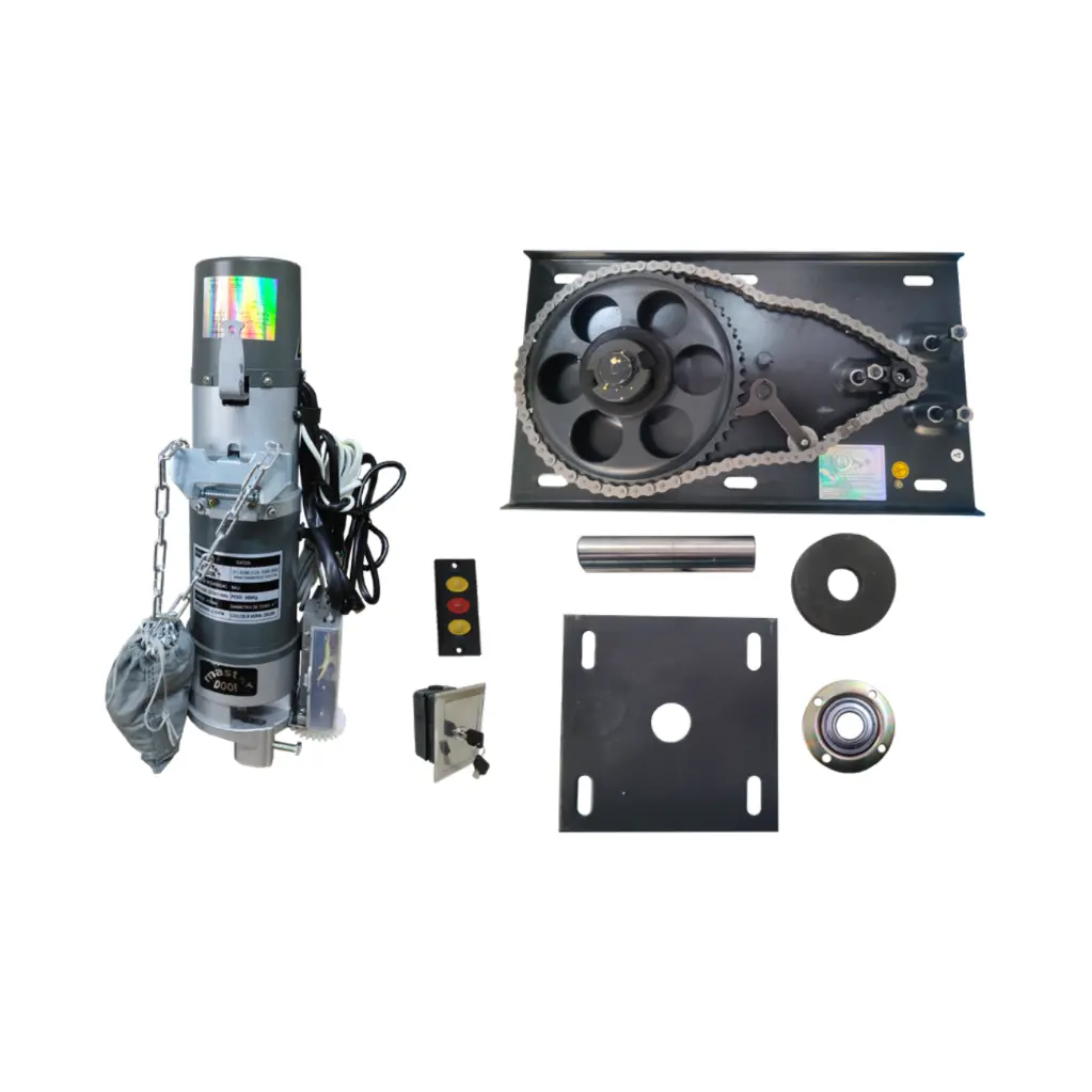 Kit Op. Cortina Lateral RD-600 220V para 600K, 60Hz, requiere Tubo 4"Ø, con Base y Botonera. QI