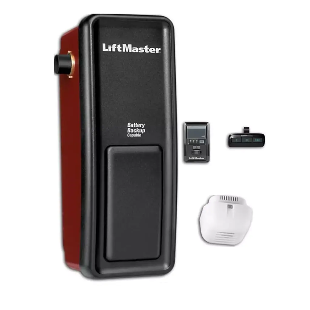 Kit Operador 8500 LM, se coloca directo a la flecha para cualquier puerta Standard, VL, Hi-L. Incluye: 1-Control, 1-Panel de pared y 1-Lampara