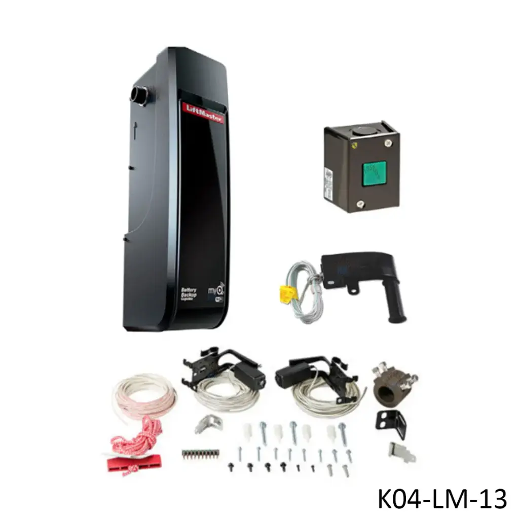 Kit Operador LJ8900W LM, se coloca directo a la flecha para cualquier puerta Standard, VL, Hi-L.