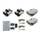 Kit Pistones COMBI-740, 175º, 120V, Peso max. 700K, Ancho max. 4.0m, 2-hojas...Incluye Receptor y 2 Control.