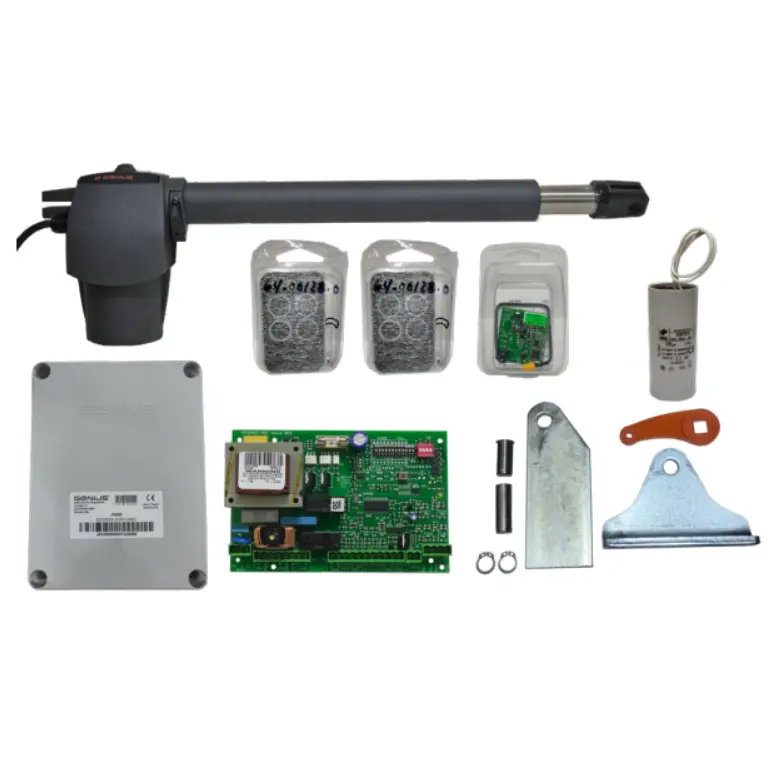 [K03-GE-01] Kit Pistones GBAT-300 Profesional, 120V, para 1-hoja, con receptor RC433 y 2 control Echo