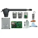 [K03-GE-01] Kit Pistones GBAT-300 Profesional, 120V, para 1-hoja, con receptor RC433 y 2 control Echo