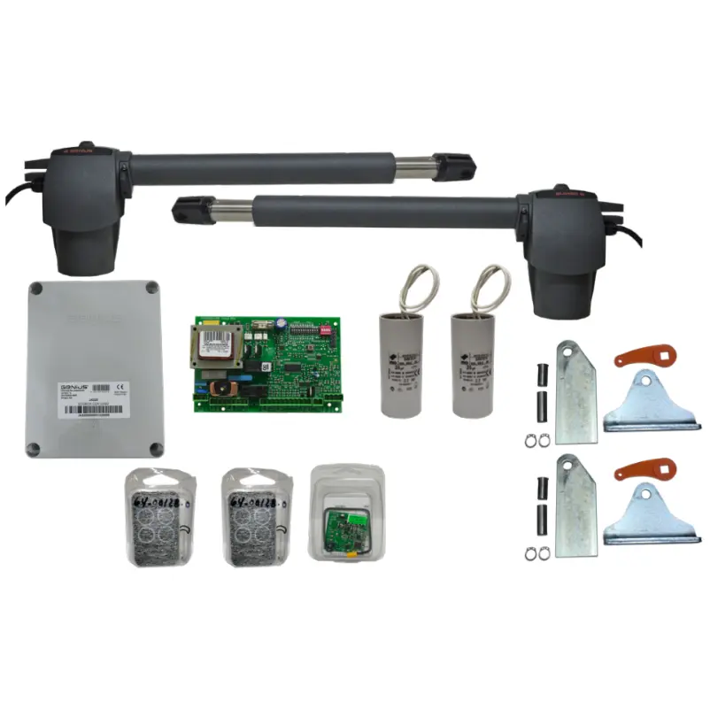 Kit Pistones GBAT-300 Profesional, 120V, para 2-hojas, con receptor RC433 y 2 control Echo