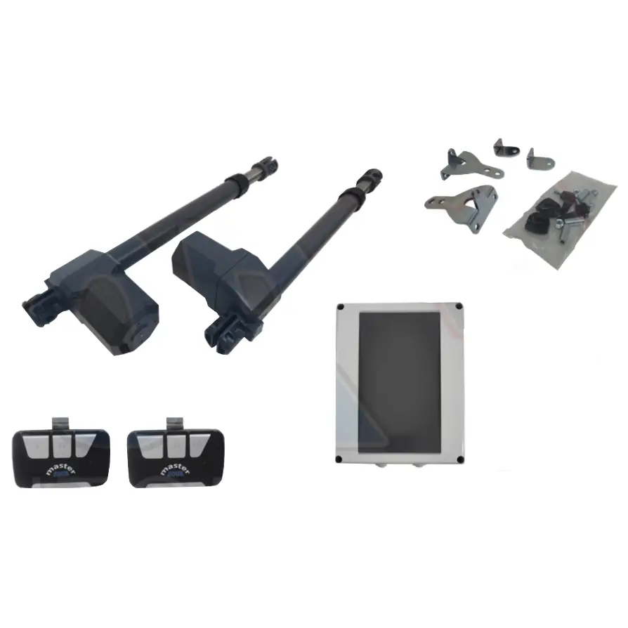 Kit Pistones GR-300, 120V, para 2 hojas, con Receptor y 2 Control MD.