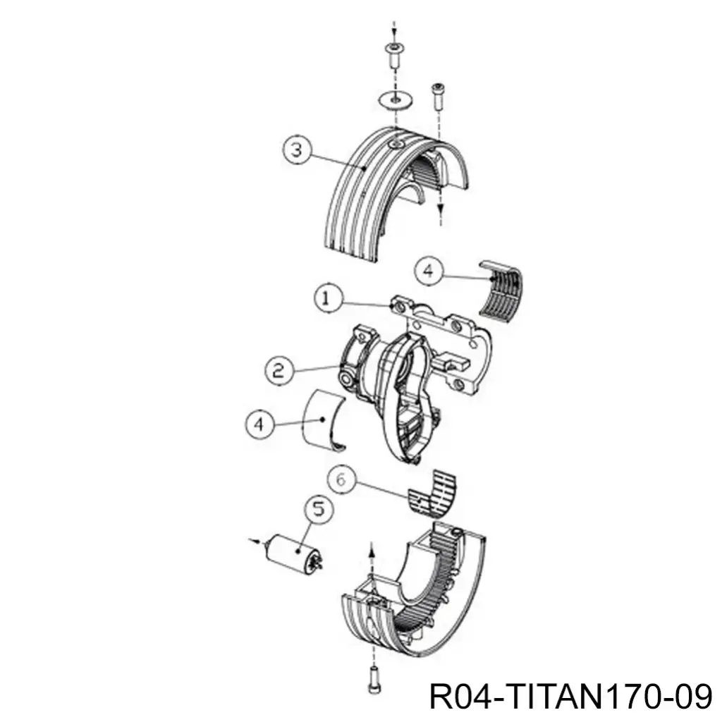 [R04-TITAN170-09] Kit de Transmision para operador UniTitan E HR